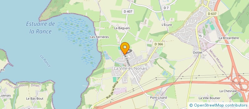 localisation de l'entreprise MOTORS IMMO  LA VILLE-ES-NONAIS