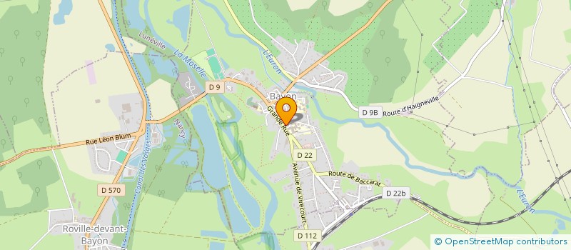 localisation de l'entreprise MOTORS LOCATION  HAUSSONVILLE