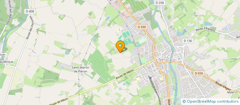 localisation de l'entreprise MOTORS & RHUM  NERAC