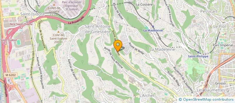 localisation de l'entreprise MOTORSKIN à NICE