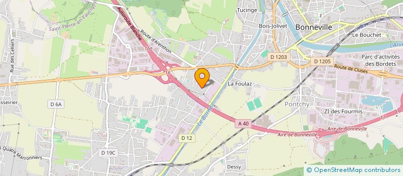 localisation de l'entreprise MOTORSLINK  SAINT-PIERRE-EN-FAUCIGNY