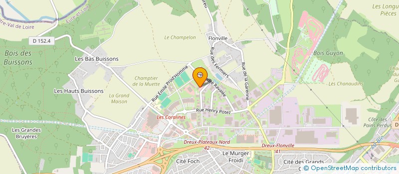 localisation de l'entreprise MOTORSPHERE AUTOMOBILE  DREUX