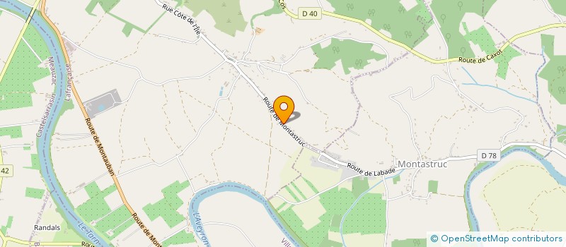 localisation de l'entreprise MOTORSPORT ADVENTURE  LAFRANCAISE