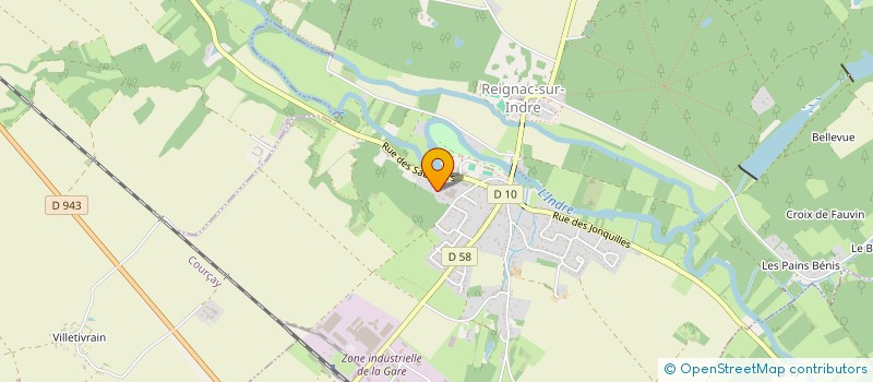 localisation de l'entreprise MOTORSPORT SHALIE  REIGNAC-SUR-INDRE