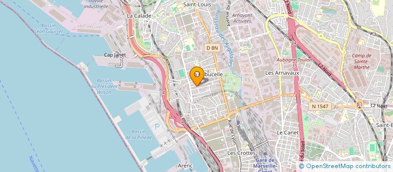 localisation de l'entreprise MOTORSPORTS & CO  MARIGNANE