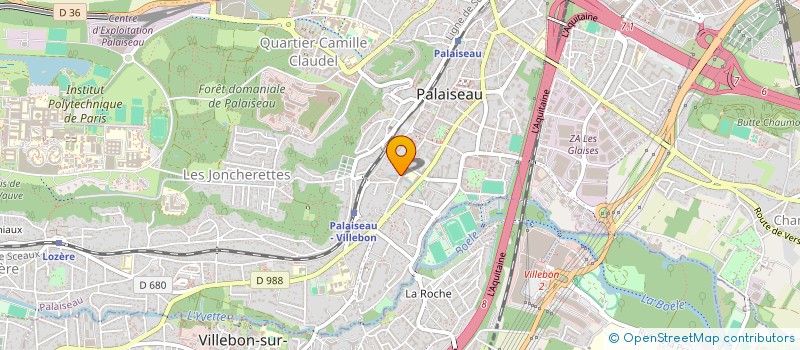 localisation de l'entreprise MOTORVAN  PALAISEAU