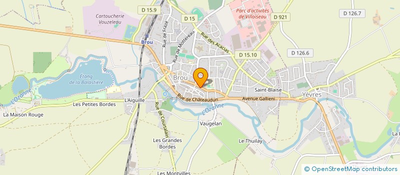 localisation de l'entreprise MOTOS CONCEPT à BROU