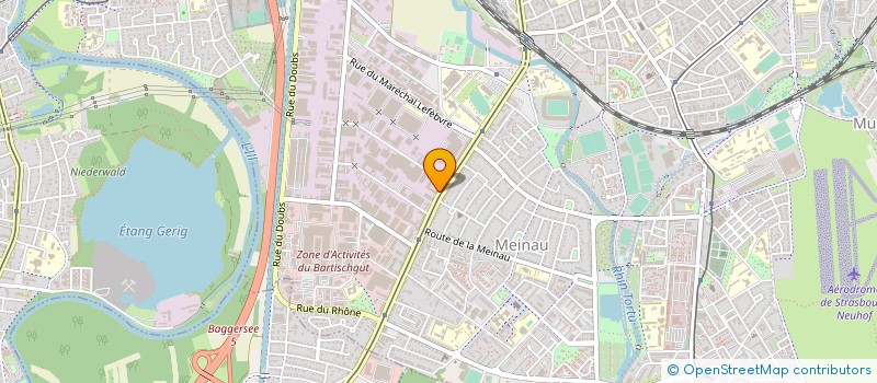 localisation de l'entreprise MOTOS SOHN à STRASBOURG