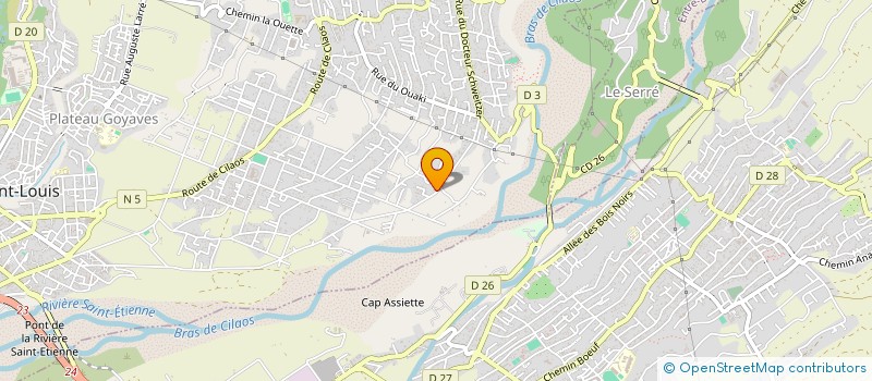 localisation de l'entreprise MOTOS VELOS LOISIRS RANDONNEES à SAINT-LOUIS