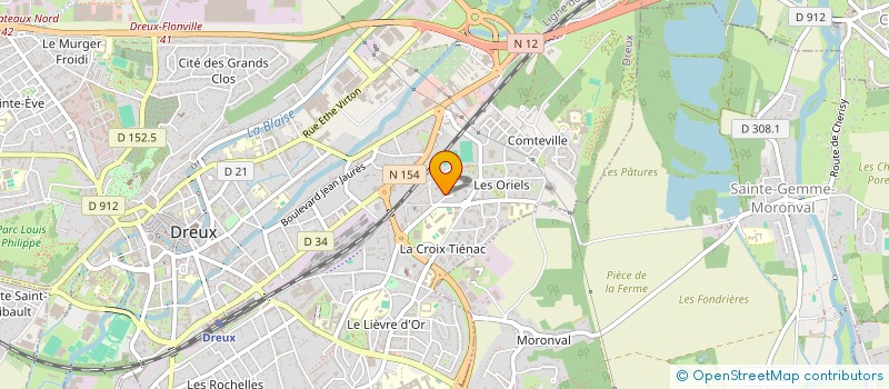 localisation de l'entreprise MOTOSHOP78 à DREUX