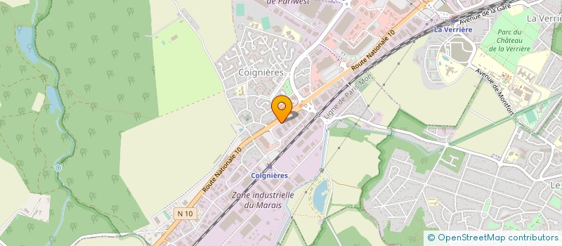 localisation de l'entreprise MOTOSHOPPING à COIGNIERES