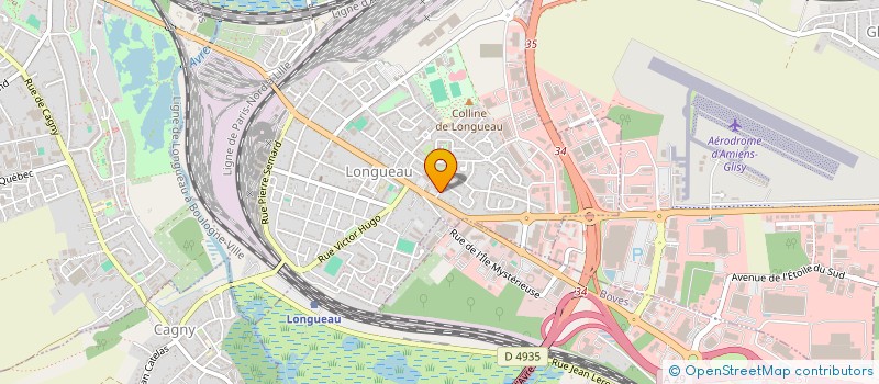 localisation de l'entreprise MOTOSOL à LONGUEAU