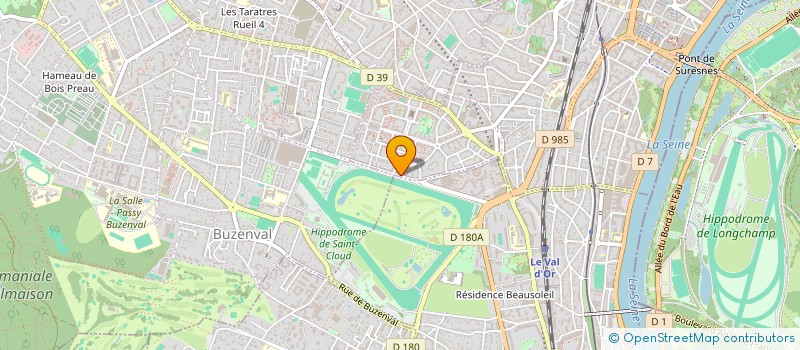 localisation de l'entreprise MOTOWORLD à SURESNES