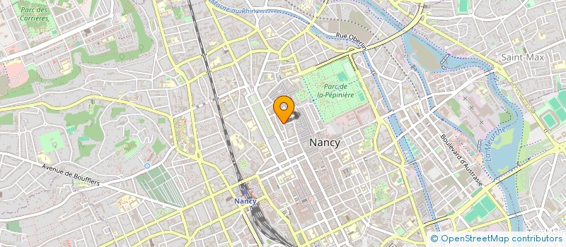 localisation de l'entreprise MOTRICE  NANCY