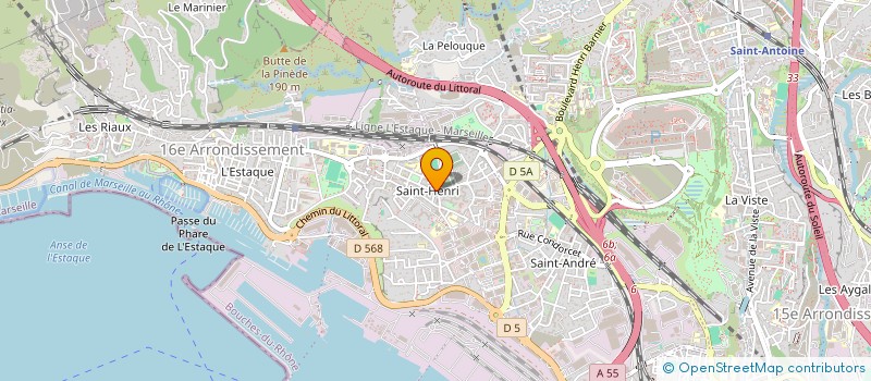 localisation de l'entreprise MOTRONIQUE à MARSEILLE