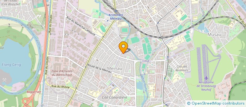 localisation de l'entreprise MOTS D'EST à STRASBOURG