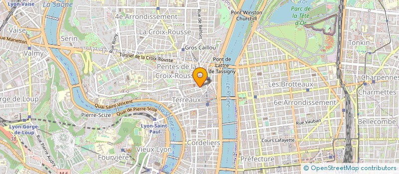 localisation de l'entreprise MOTS D OU à LYON