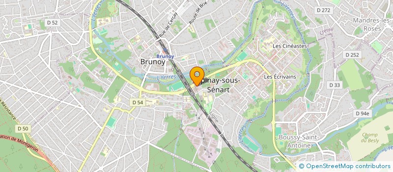 localisation de l'entreprise MOTS EN CASCADE  EPINAY-SOUS-SENART