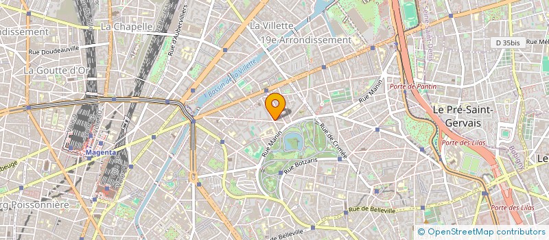 localisation de l'entreprise MOTS ET COMPAGNIE  PARIS