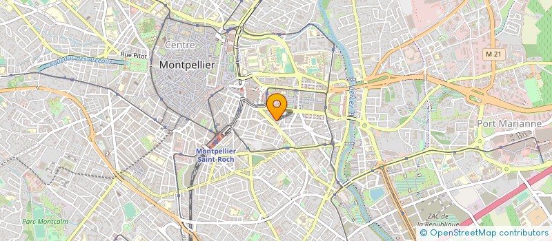 localisation de l'entreprise MOTS PASSANTS à MONTPELLIER