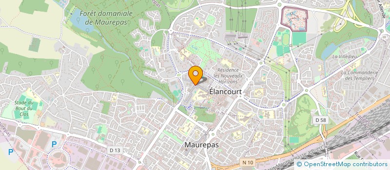 localisation de l'entreprise MOTS POUR MAUX  MAUREPAS