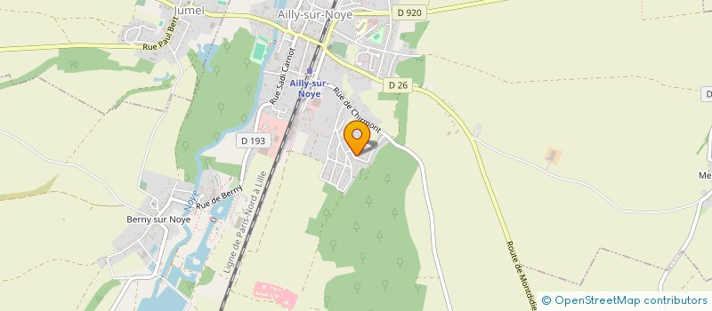 localisation de l'entreprise MOTS POUR MAUX à AILLY-SUR-NOYE