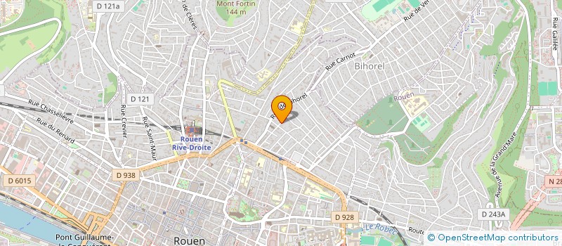 localisation de l'entreprise MOTS-SOUND à ROUEN