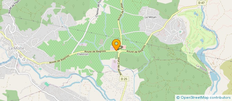 localisation de l'entreprise MOTTA SPIRITUEUX  LA MOTTE