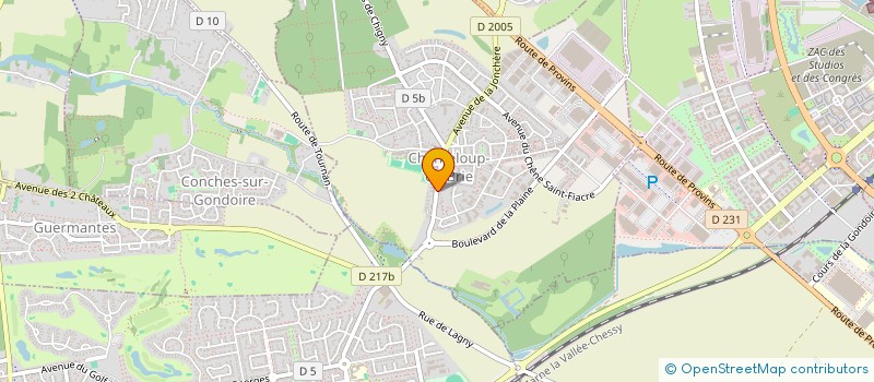 localisation de l'entreprise MOTTAINAI  CHANTELOUP-EN-BRIE