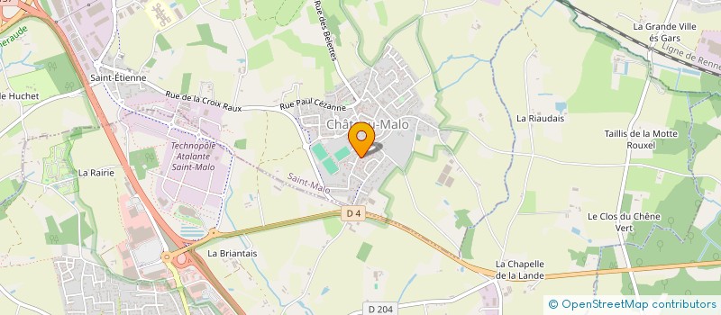 localisation de l'entreprise MOTTAIS  SAINT-MALO