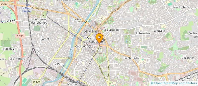 localisation de l'entreprise MOTTAR à LE MANS