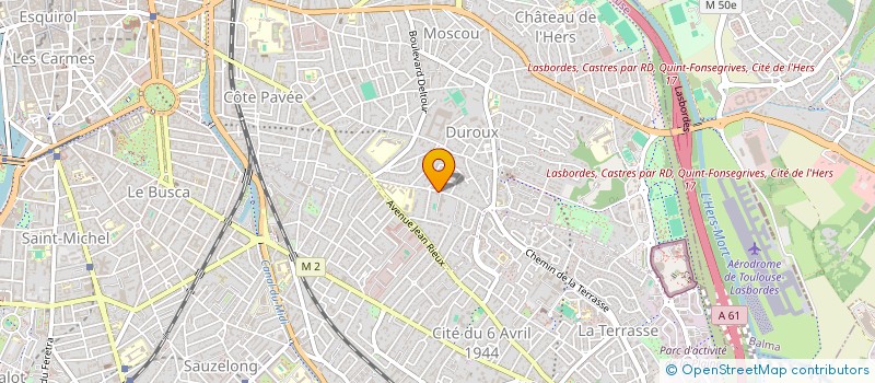 localisation de l'entreprise MOTTE LES CHASSEURS à TOULOUSE