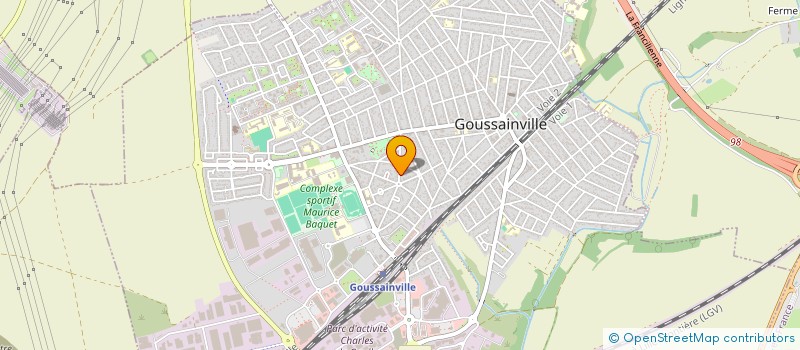 localisation de l'entreprise MOTTE LOCATION à GOUSSAINVILLE
