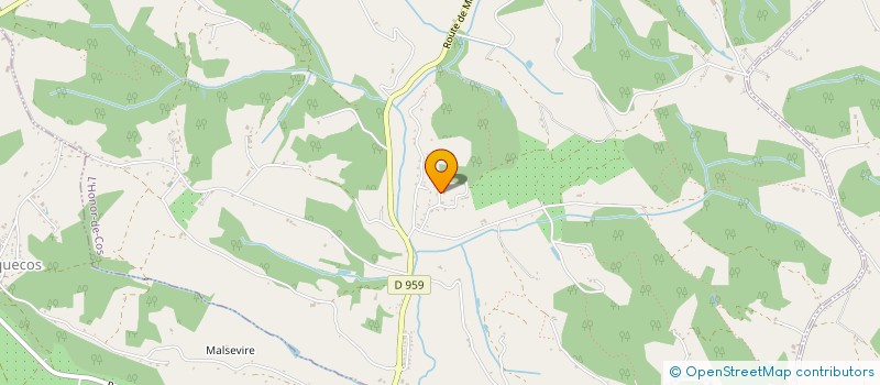 localisation de l'entreprise MOTTIS  L'HONOR-DE-COS