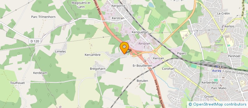 localisation de l'entreprise MOTU AHI  BRECH