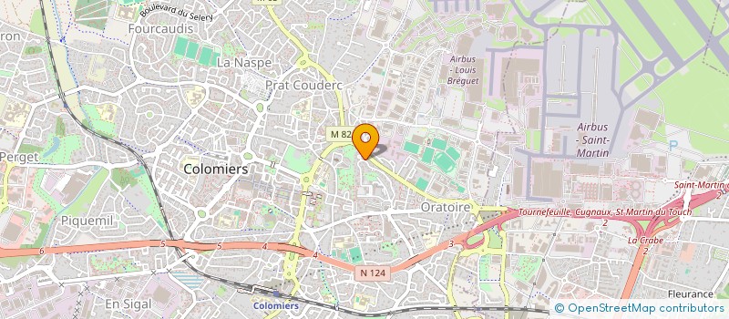 localisation de l'entreprise MOTU FAI à COLOMIERS