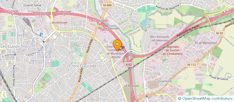localisation de l'entreprise MOTU INVEST à TOULOUSE