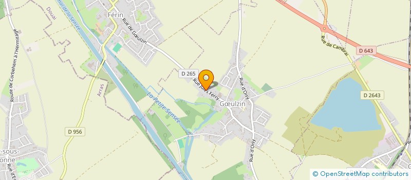 localisation de l'entreprise MOTULSKY  GULZIN