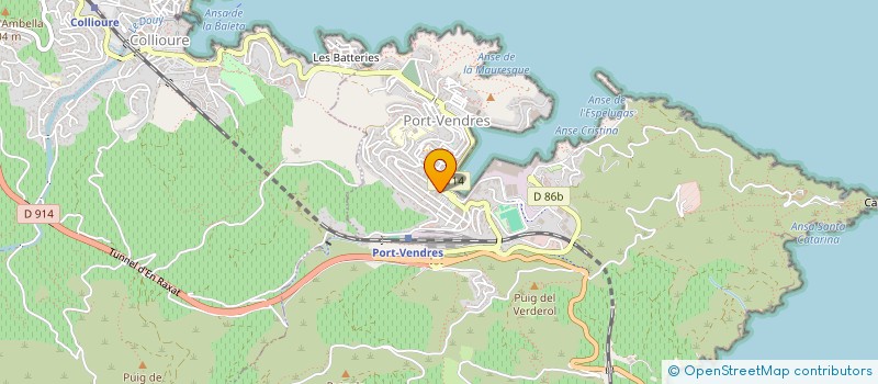 localisation de l'entreprise MOTUMOANA  PORT-VENDRES