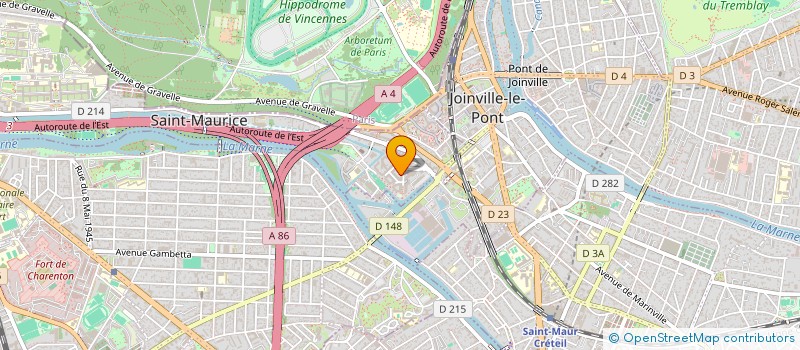 localisation de l'entreprise MOTUS à SAINT-MAURICE