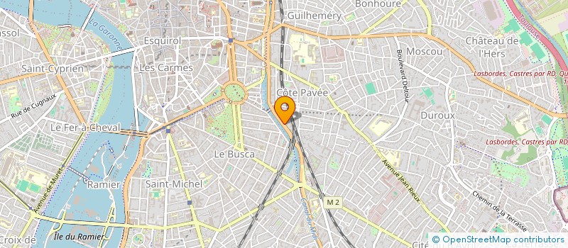 localisation de l'entreprise MOTUS à TOULOUSE