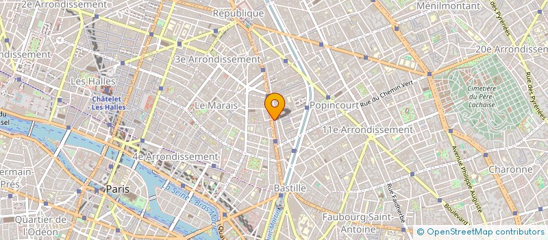 localisation de l'entreprise MOTUS ANIMA  PARIS