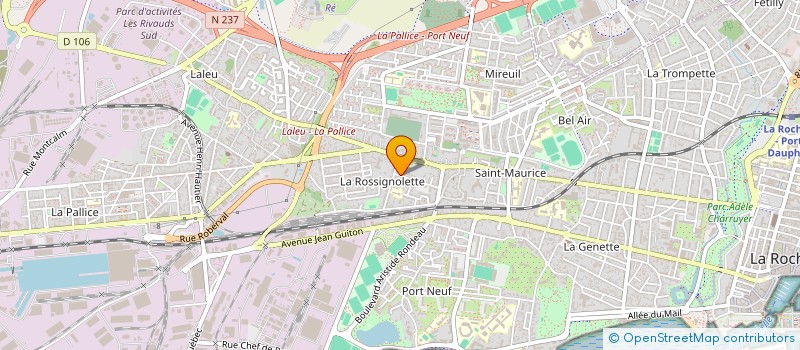 localisation de l'entreprise MOUANGUE  LA ROCHELLE