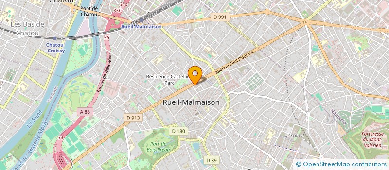 localisation de l'entreprise MOUATABAR LAHOUCINE ET BRAHIM à RUEIL-MALMAISON