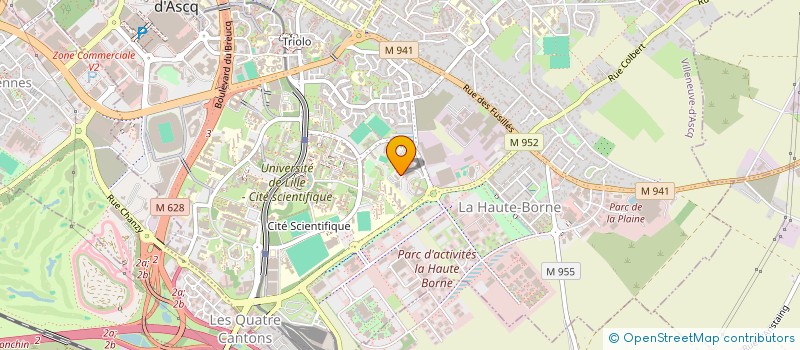 localisation de l'entreprise MOUAWAD/DESVANT à VILLENEUVE-D'ASCQ