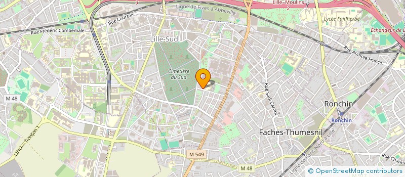 localisation de l'entreprise MOUCH'SERVICES à LILLE