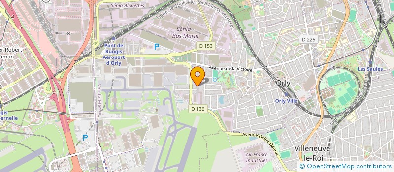 localisation de l'entreprise MOUCHEGH  ORLY