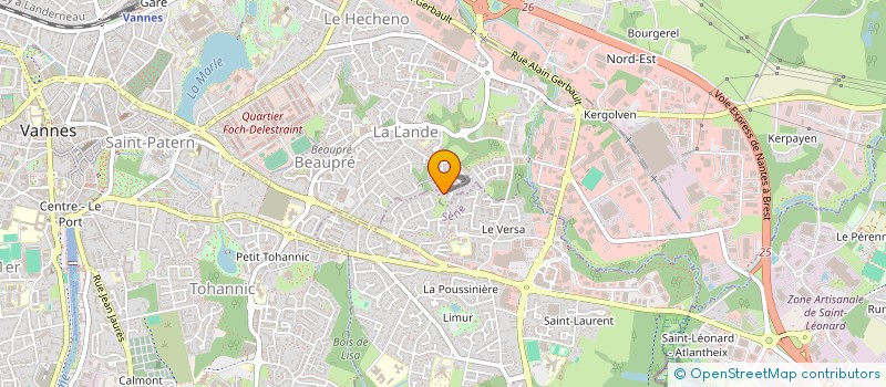 localisation de l'entreprise MOUCHIOUSE à VANNES