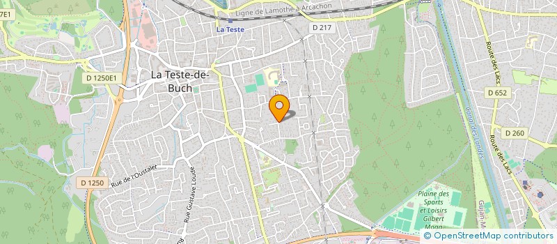 localisation de l'entreprise MOUCHKI  LA TESTE-DE-BUCH