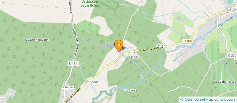 localisation de l'entreprise MOUCHKIL  SAUCATS